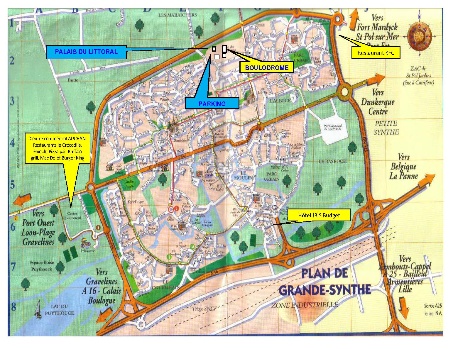 Plan de Grande Synthe   Boulodrome