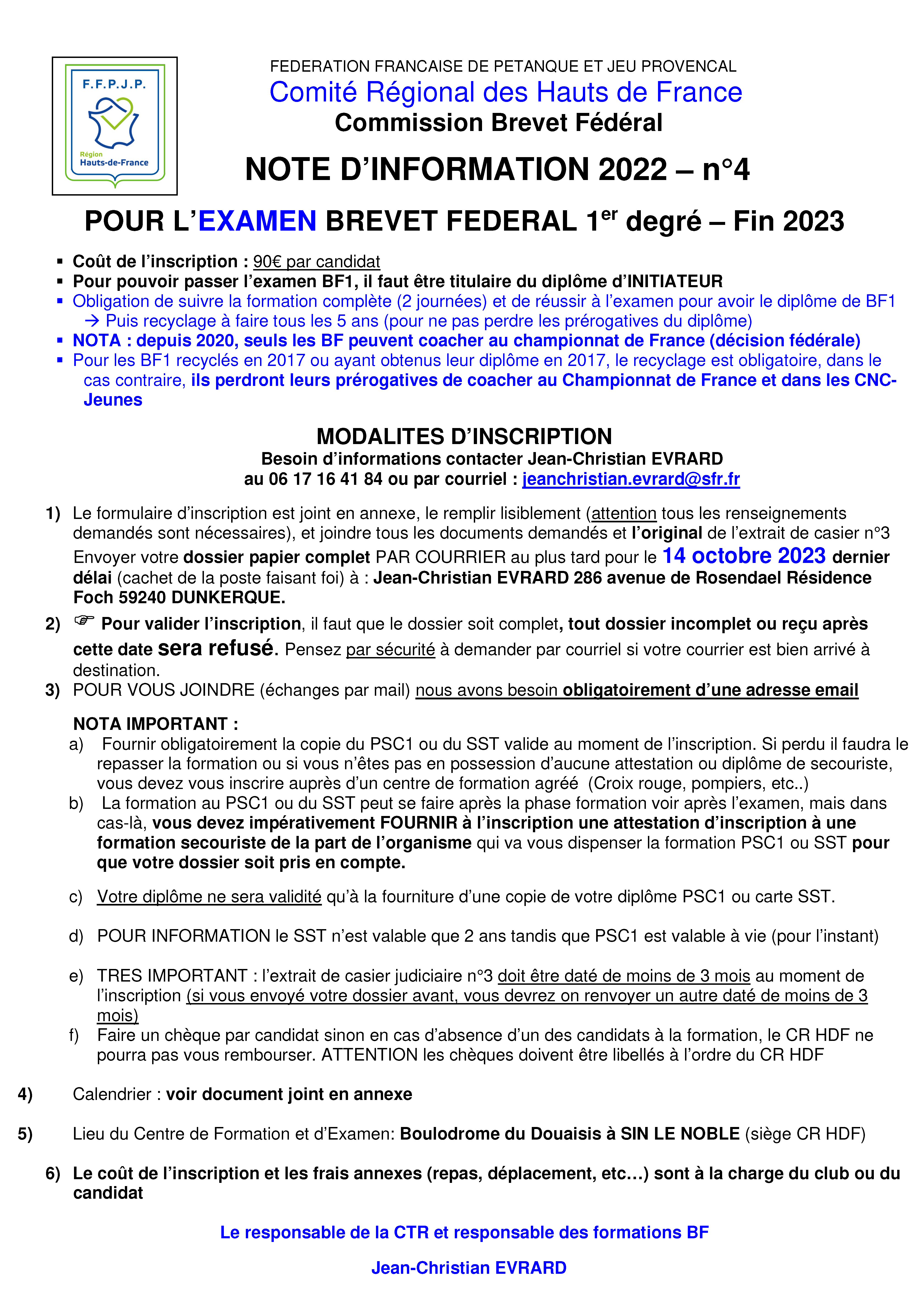 2023 (fin)   Note Info n°4  Examen BF1 Page 1